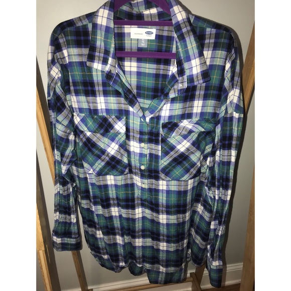 Old Navy Tops - Old Navy Flannel (High-Low)